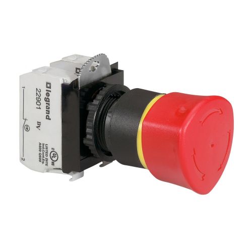 Osmoz Botoneiras c/encravamento - premir - puxar - vermelha Ø 40 - 1 NA + 1 NF