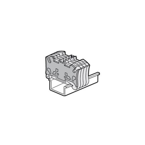 Tampas finais para bornes de ligação automática passo 5 mm - 1 entrada/1 saída