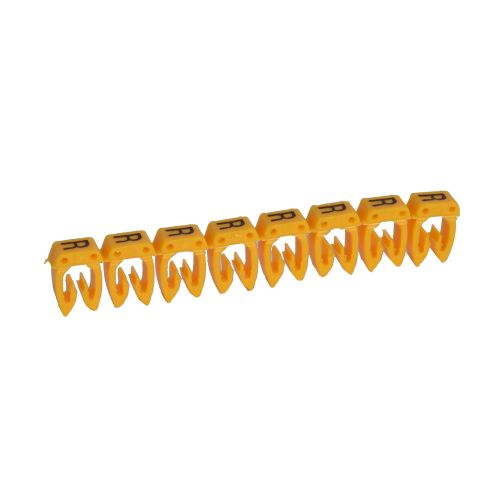 Marcadores para cabos e bornes de ligação CAB 3 de 0,5 mm2 a 1,5 mm2 - letra 