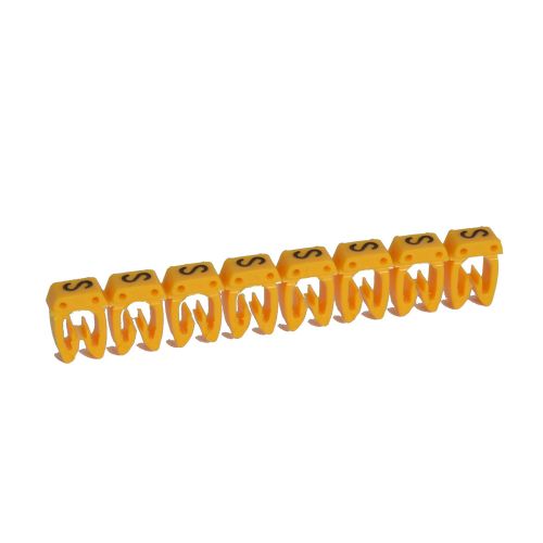 Marcadores para cabos e bornes de ligação CAB 3 de 1,5 mm2 a 2,5 mm2 - letra 