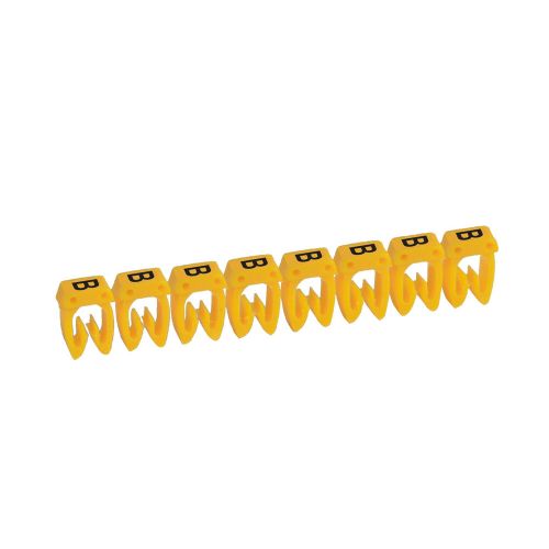 Marcadores para cabos e bornes de ligação CAB 3 de 4 mm2 a 6 mm2 - letra 