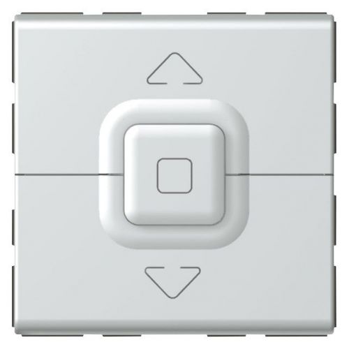 Mosaic - Botão de estores e toldos - p/ comando de 1 motor - alumínio