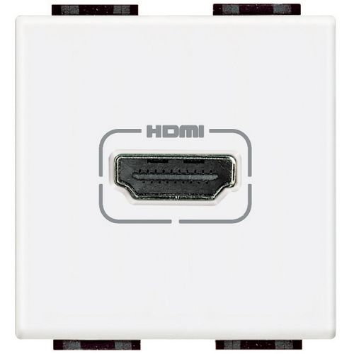 Livinglight - Tomada HDMI - Branco, 2 módulos