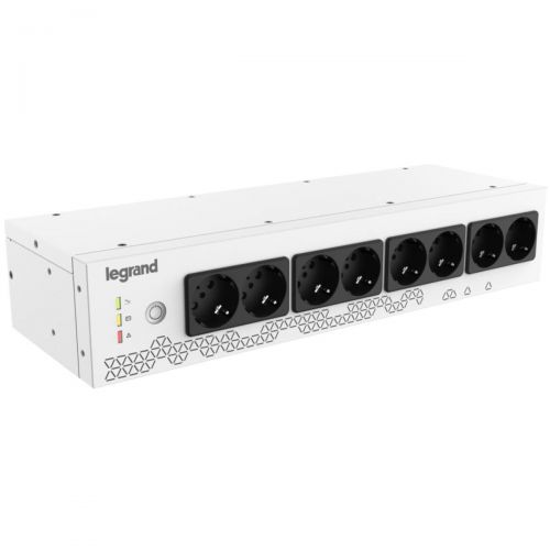 UPS Keor PDU 800VA monofásica com 8 tomadas Schuko. Autonomia até 15 min.