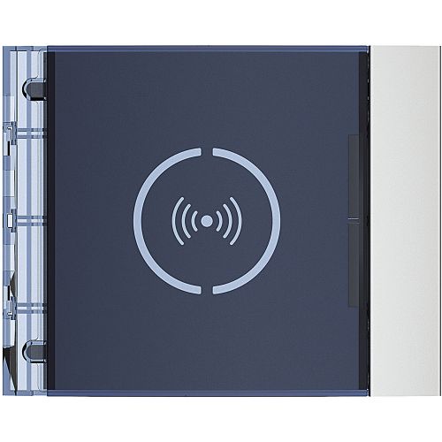 New Sfera - Frontal para módulo leitor de cartões RFID - Alumínio