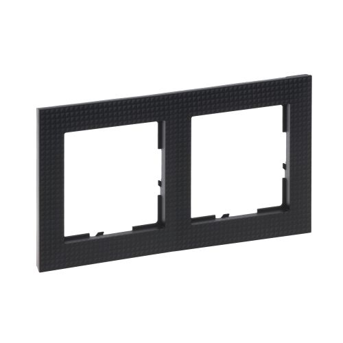 Suno - Quadro duplo, Preto quadriculado