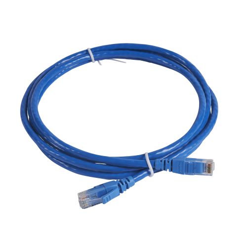 LCS3 - Cordões RJ 45 cat. 6 - U/UTP impedância 100 Ω - PVC - azul - 2m 