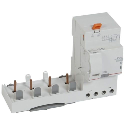 Bloco diferencial adaptável DX3 4P - 400 V~ 63 A - 30mA -  tipo F 