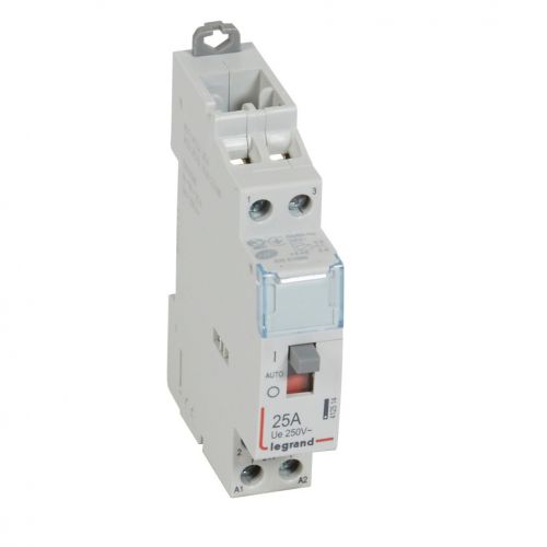 Contactores de potência CX³ Manual - bobine 24V~- 2P 25A - 2NA - 250 V~- 1 mód. 