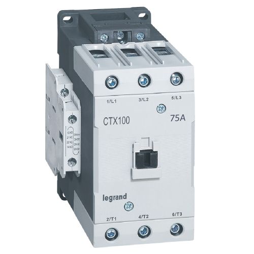 Contactor industrial CTX3 100 - 3 pólos - 75A - 230 V~ - 2 NA + 2 NF