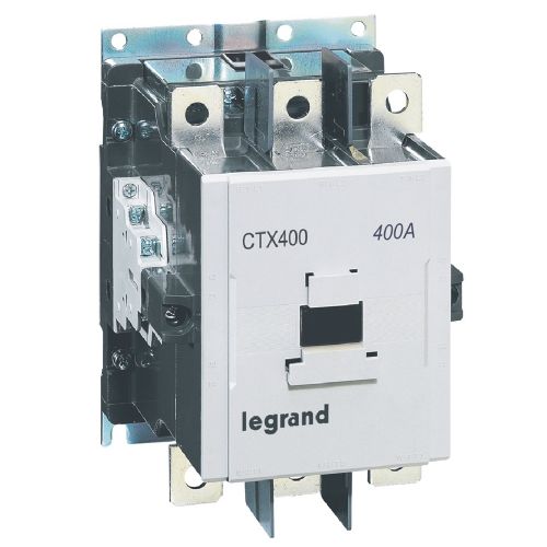 Contactor industrial CTX3 400 - 3 pólos - 400 A - 100 - 240 V~/=  - 2 NA + 2 NF