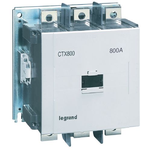 Contactor industrial CTX3 800 - 3 pólos - 800 A - 380 - 450 V~/=  - 2 NA + 2 NF