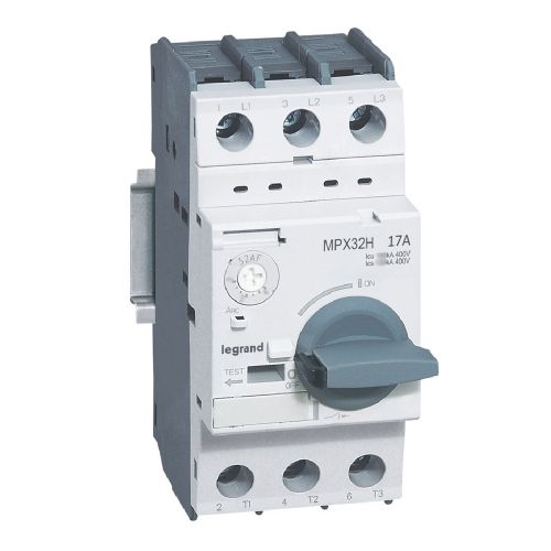 Disjuntor motor MPX3 32H - térmico regulável - 3P - 17 A - 50 kA