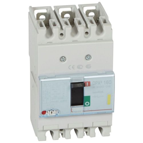 Disjuntor magnetotérmico - DPX³ 160 -  Icu 16 kA - 400 V~ - 3P - 40 A