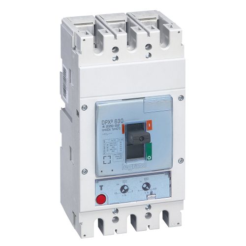 Disjuntor DPX³ 630 magnetotérmico - 3P - Icu 36 kA (400V~) - 400A