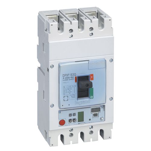 Disjuntor DPX³ 630 eletrónico S2 - 3P - Icu 36 kA (400V~) - 630A