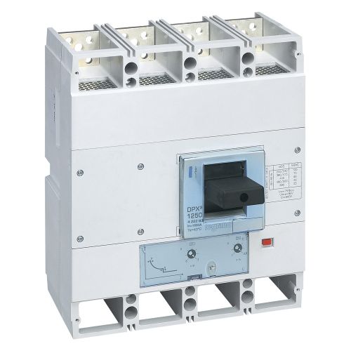 Disjuntor DPX³ 1600 magnetotérmico - 4P - Icu 70 kA (400V~) - 1250 A