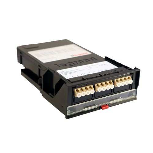 LCS³ Cassete OM4 MTP pré-montada - tipo A/C multimodo 12  LC 