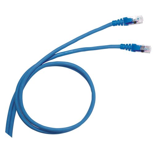 LCS3 - Cordões RJ 45 cat. 6 - F/UTP impedância 100 Ω - PVC - azul - 2m 