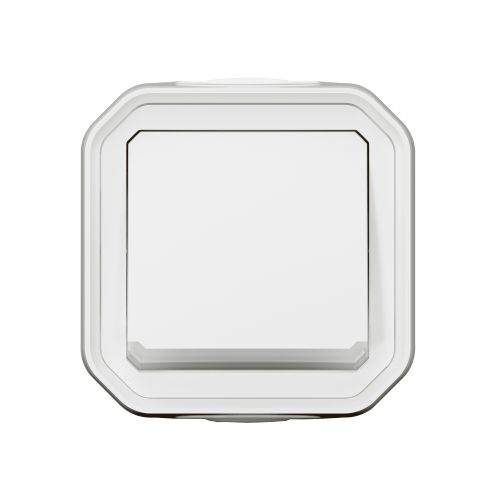 Plexo New IP55 monobloco encastrar - Botão simples luminoso (NA), Branco