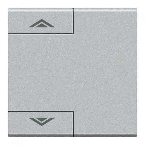 Livinglight MyHOME - Tecla com símbolo Estores - Tech, 2 módulos