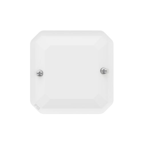 Plexo New IP55 componível - Obturador, Branco