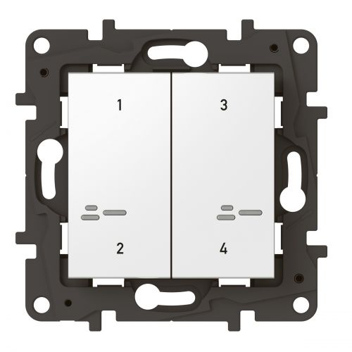 Niloé Step with Netatmo - Comando de 4 cenários - sem fios - Branco