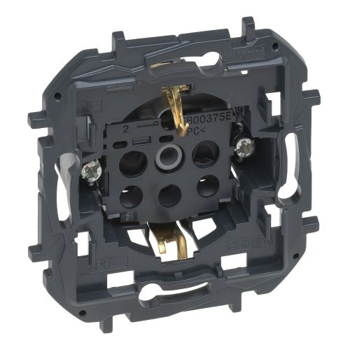 Niloé Step - Tomada 2P+T tipo Schuko 16A - 250 V~ - Ligadores de parafusos