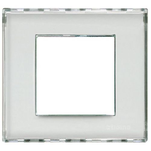 Livinglight Kristall - Quadro personalizável transparente - Simples (2 módulos)