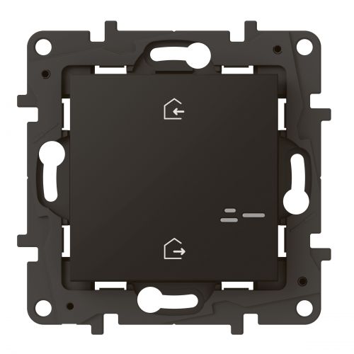 Niloé Step with Netatmo - Comando geral Entrar/Sair - sem fios - Preto