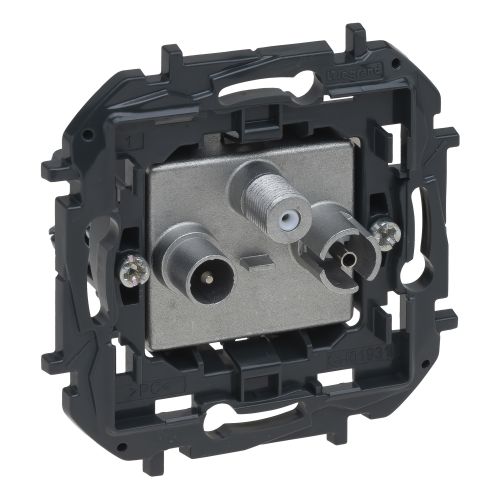 Niloé Step - Tomada TV+R+SAT - Passagem - (atenuação <lt/> 14 dB)