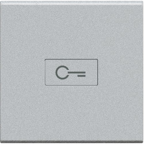 Livinglight - Tecla axial com símbolo “Chave” - Tech, 2 módulos