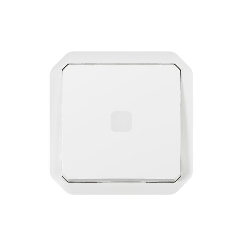 Plexo New IP55 componível - Interruptor temporizado luminoso, Branco