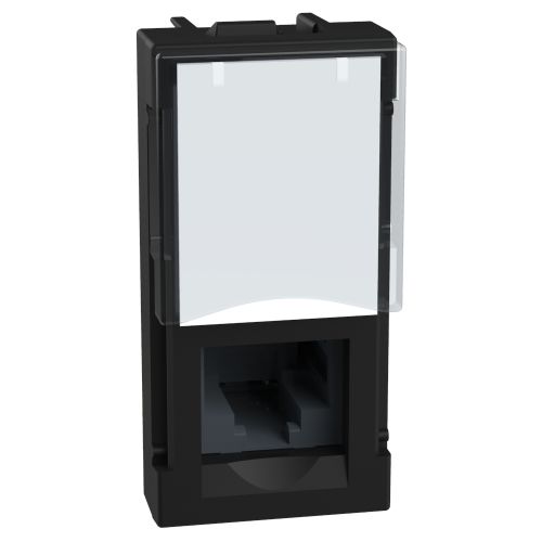 Light Now - Tomada RJ45 Cat.6 - UTP - 1 módulo - Dark