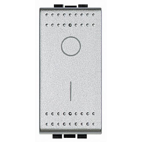 Livinglight - Interruptor bipolar 16 AX iluminável - Tech, 1 módulo