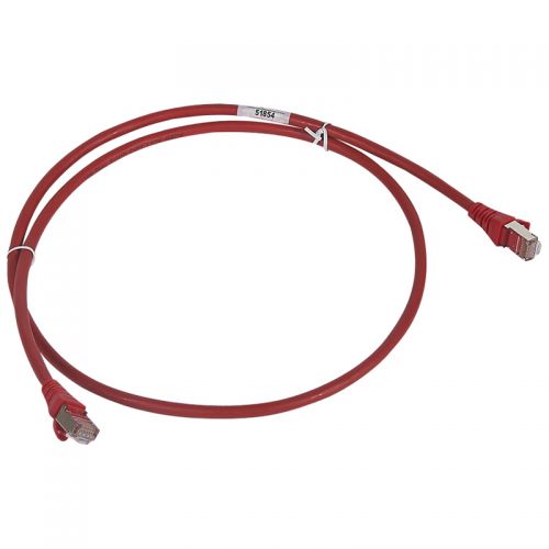 LCS3 - Cordões RJ 45 cat. 6 - F/UTP impedância 100 Ω - LSZH - vermelho - 5m 