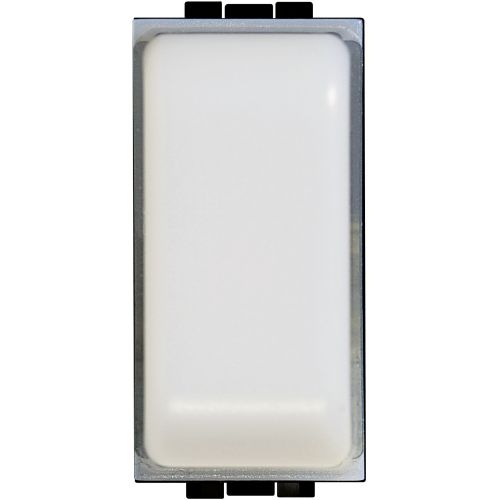Livinglight - Sinalizador saliente exterior de porta - difusor Branco. 1 módulo