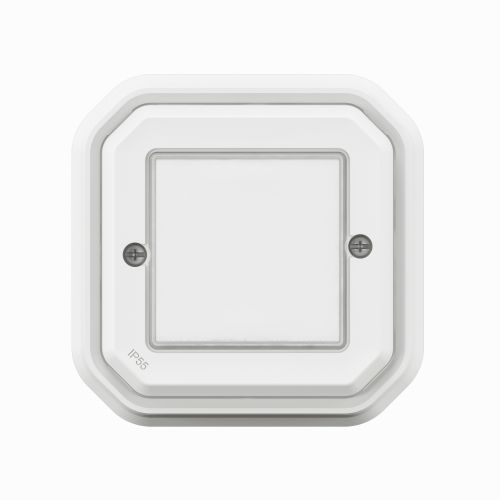 Plexo with Netatmo - Interruptor simples, sem fios e sem bateria, Branco