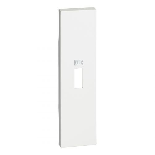 Living Now - Centro para carregador USB - 1 módulo - Branco