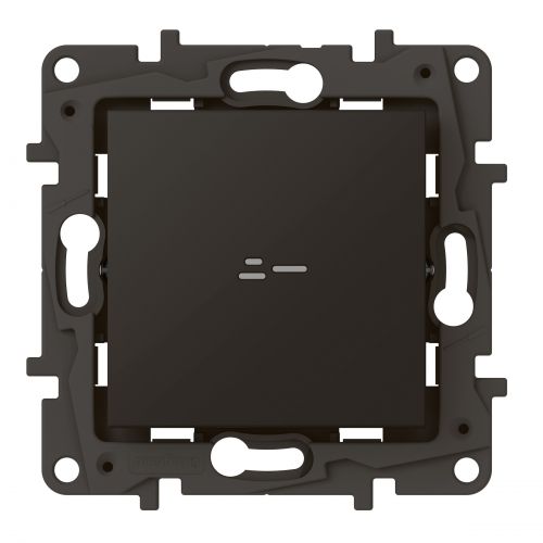 Niloé Step with Netatmo - Interruptor iluminação conectado com neutro - Preto