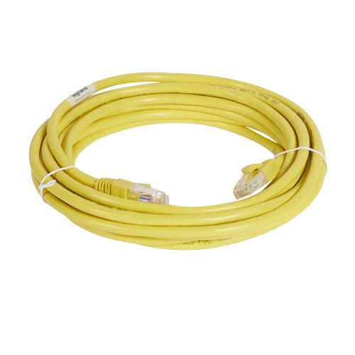 LCS3 - Cordões RJ 45 cat. 6A - U/UTP impedância 100 Ω - PVC - amarelo - 5m 