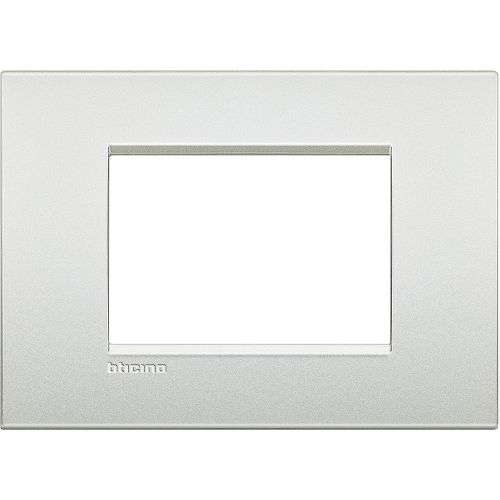 Livinglight AIR - Quadro para 3 módulos - Branco Pérola