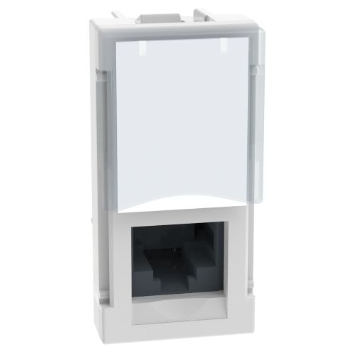 Light Now - Tomada RJ45 Cat.6A - UTP - 1 módulo - White