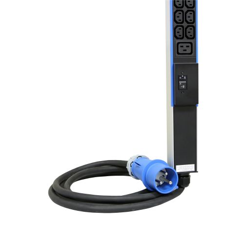 LCS3 PDU 19'' Zero-U Vertical - com medição - 36 x C13 + 6 x C19 monofásico 32A