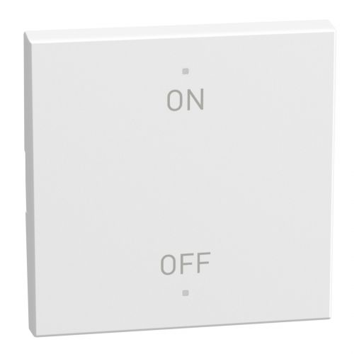 Light Now MYHOME - Tecla com símbolo - ON-OFF. 2 funções. 2 módulos - White