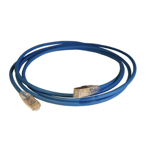 LCS3 - Cordões RJ 45 cat. 6 - F/UTP impedância blindada 100 Ω -LSZH - azul - 2m 