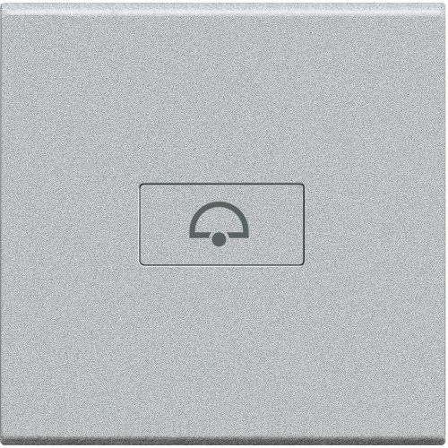 Livinglight - Tecla axial com símbolo “Campainha” - Tech, 2 módulos
