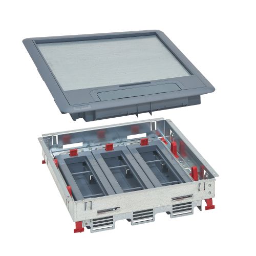 Kits para caixas de chão standard - mecanismo na horizontal - 24 módulos