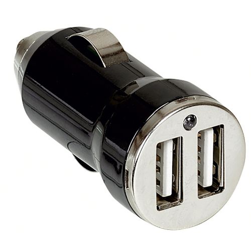 Ficha Adaptadora 2 x USB - para automóvel