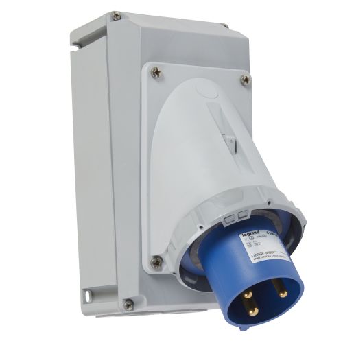 Fichas Fixas salientes P17 - 63 A -  200/250 V~  - 2P+T - IP66/67